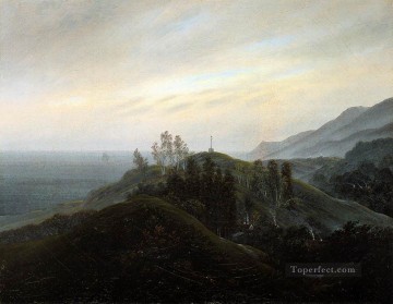  Caspar Works - View Of The Baltic Romantic landscape Caspar David Friedrich